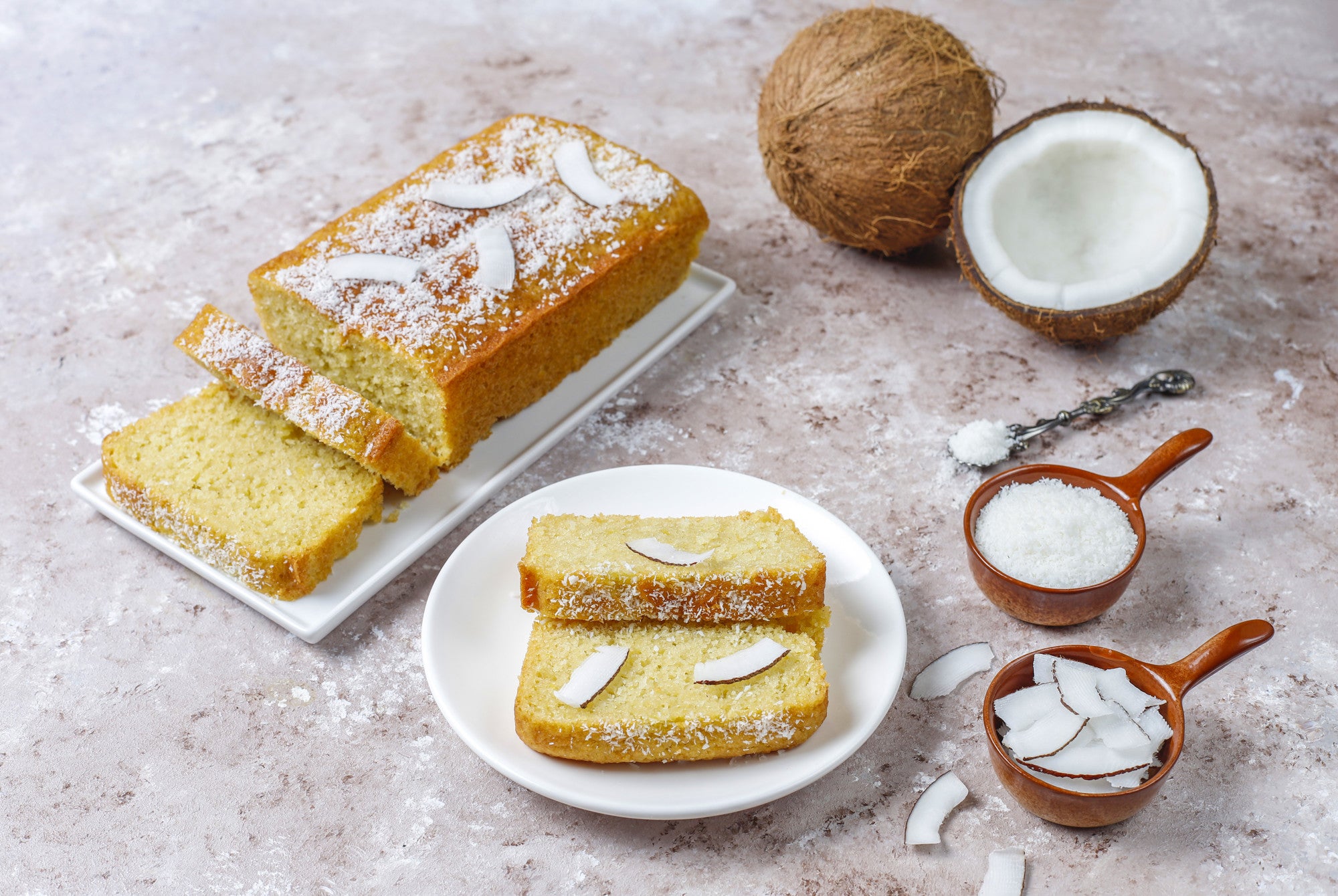 Torta De Avena Y Coco
