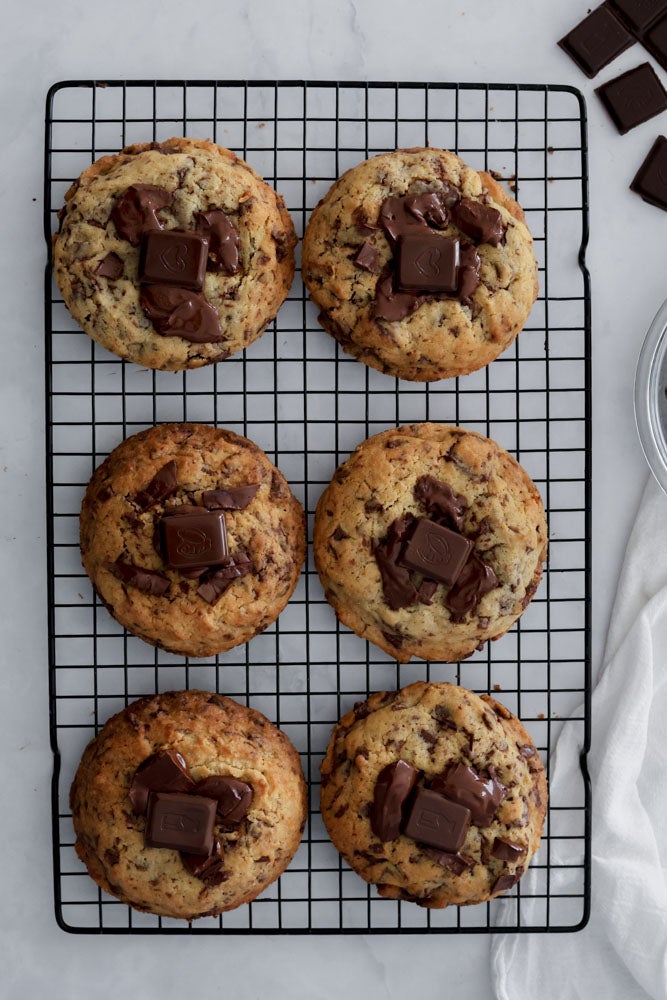 Cookies de vainilla y chocolate