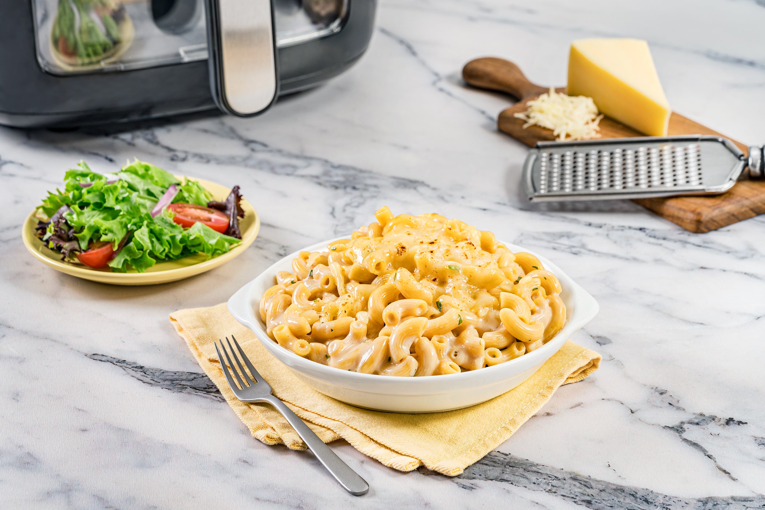 Pasta gratinada en Airfryer