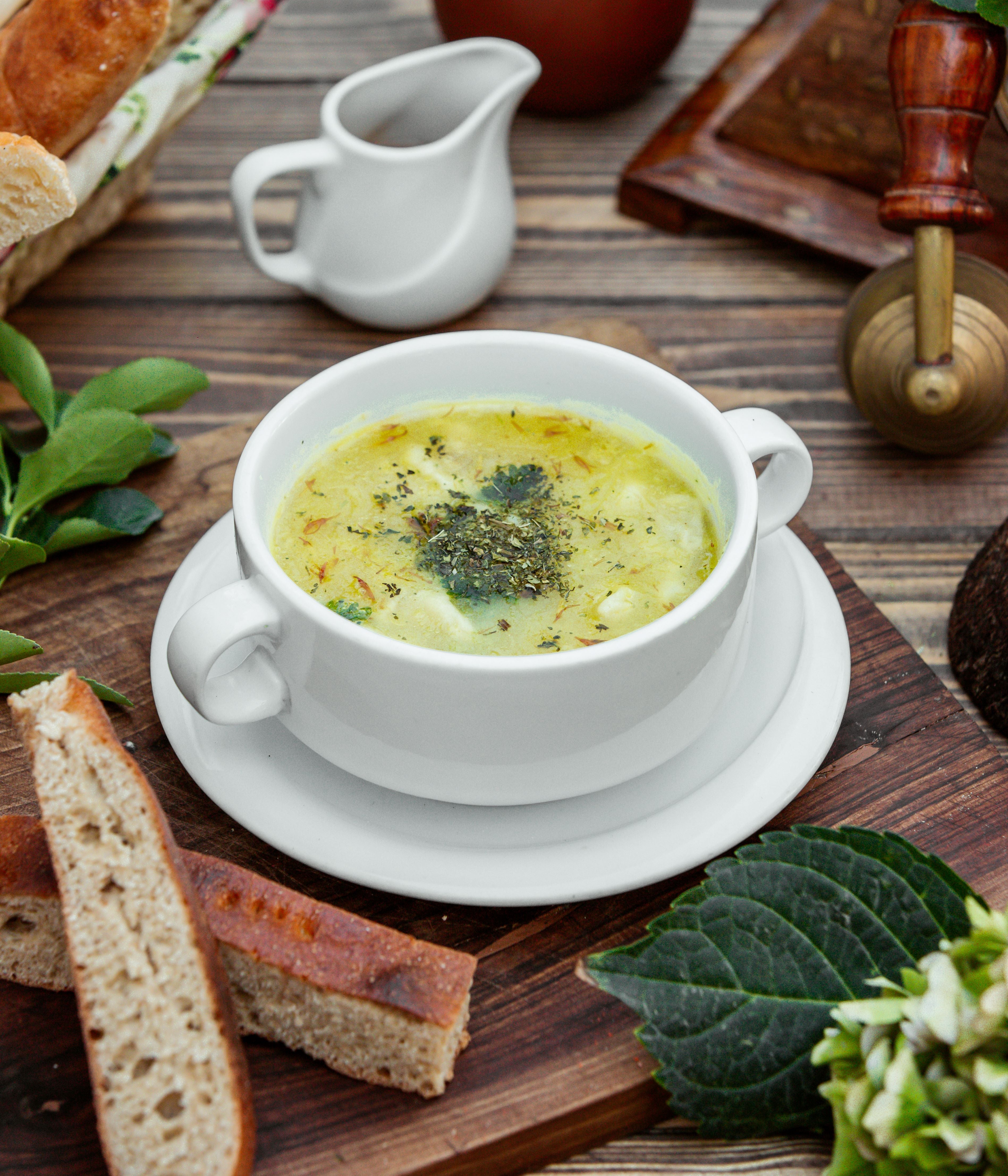 Sopa Griega de Limón
