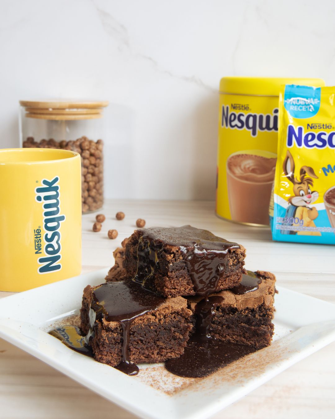 Brownies de Nesquik
