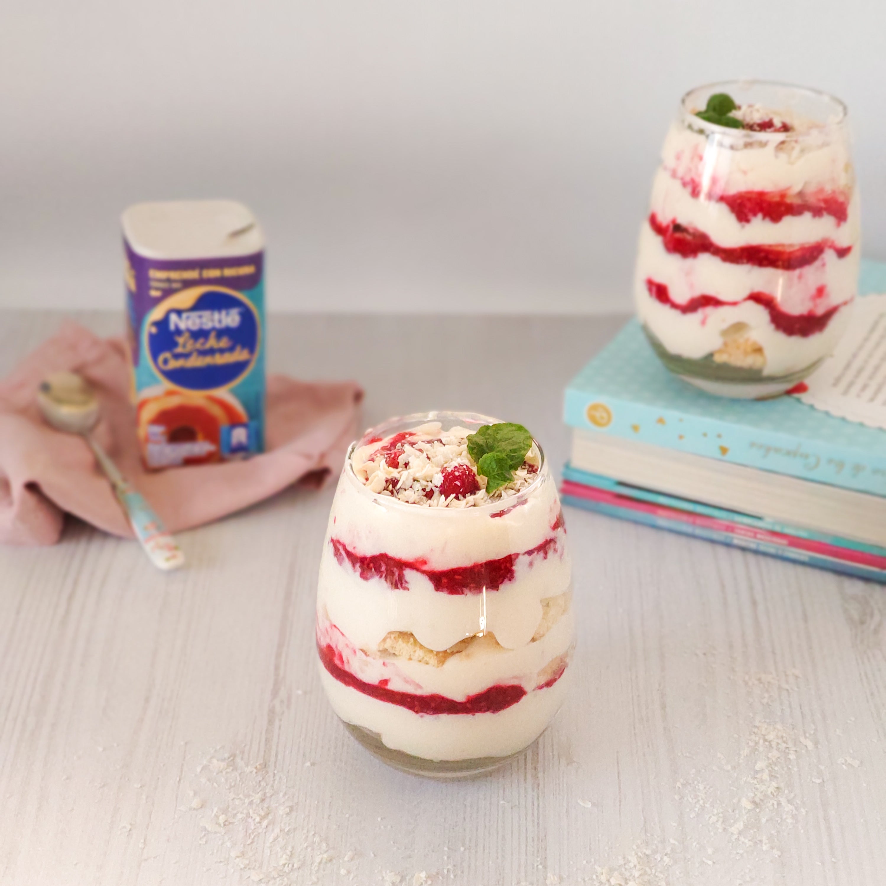 Tiramisú de Frambuesa by Male Hernández