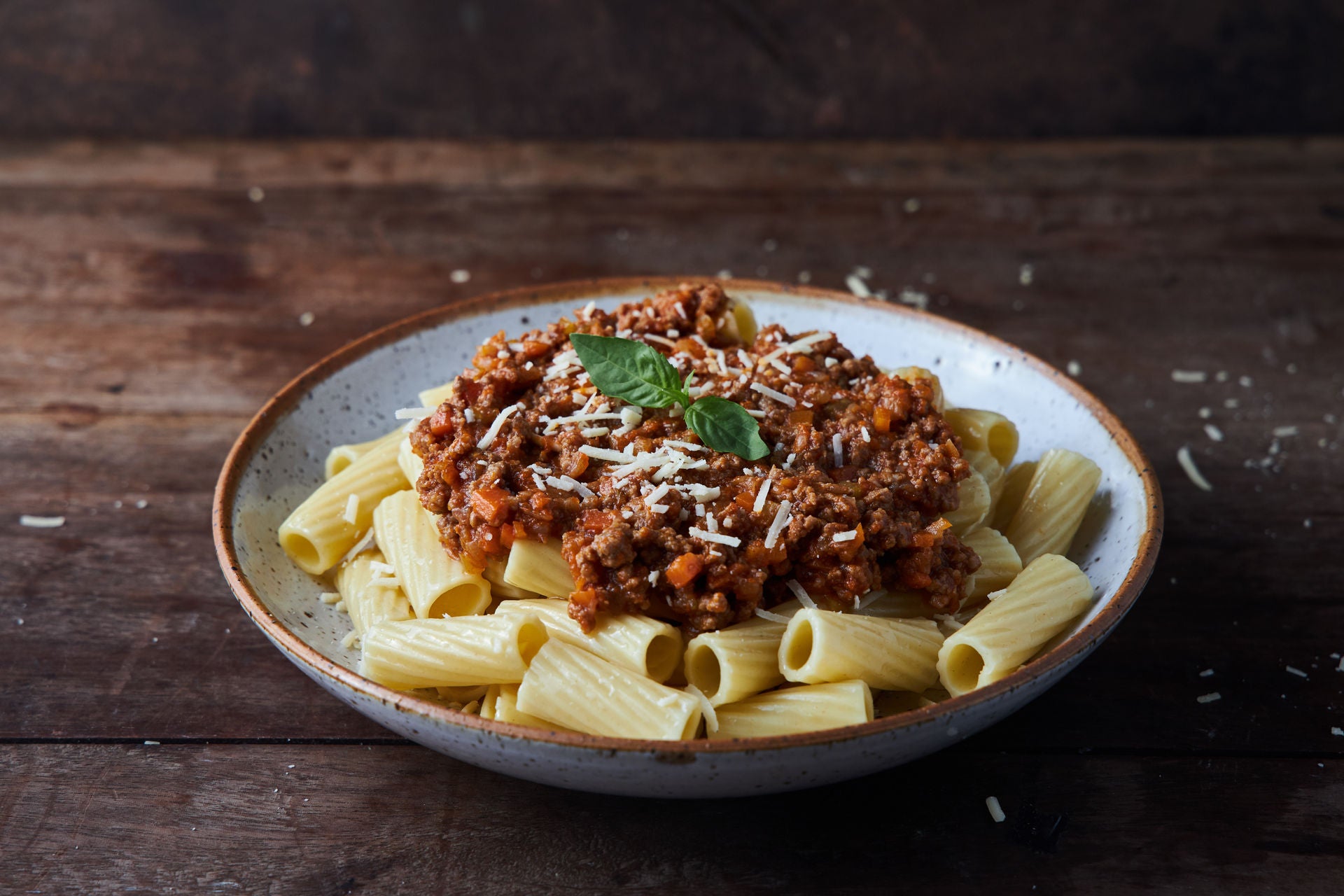 Fideos a la Bolognesa