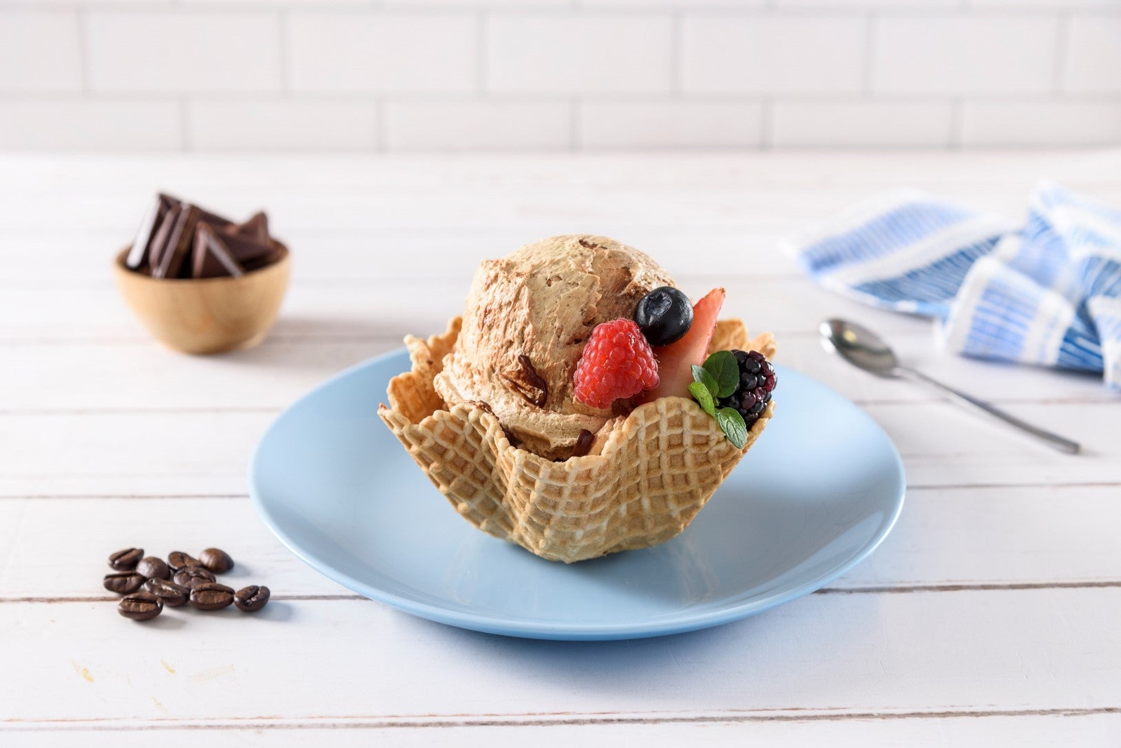 Helado de café