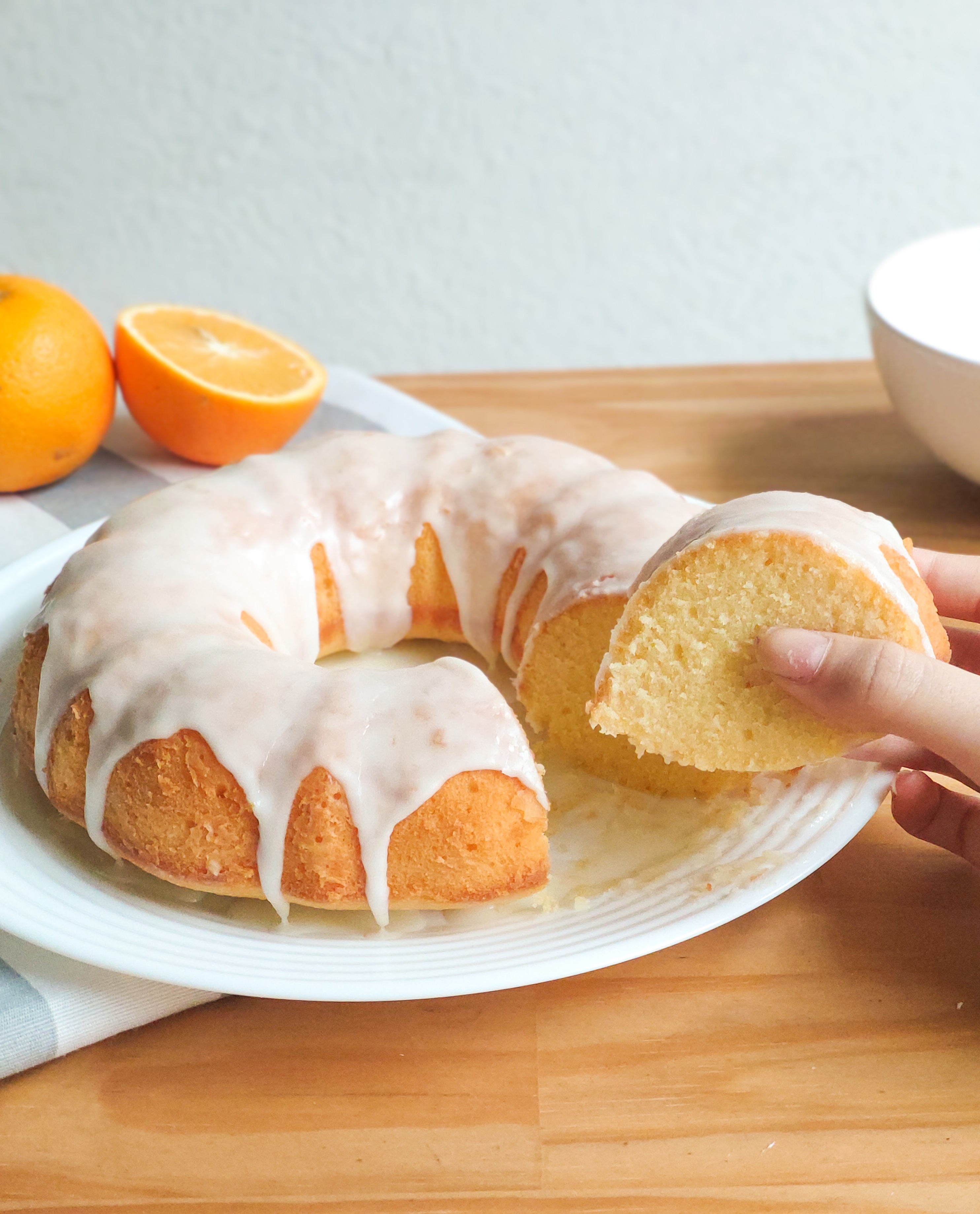 Bundt Cake de naranja by Male Hernandez