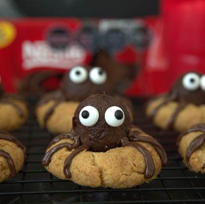 Cookies con arañitas
