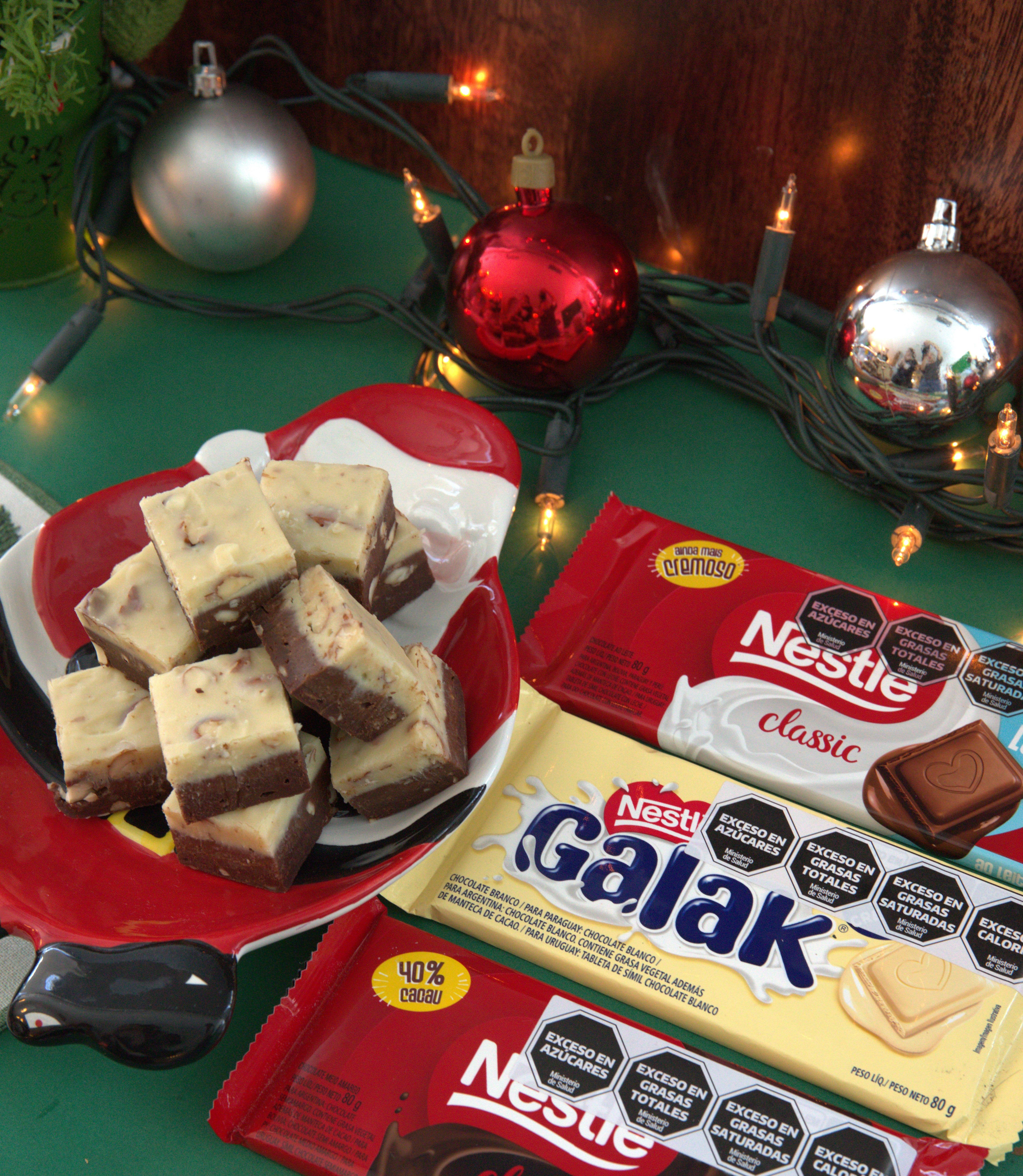 Turrón Tres Chocolates