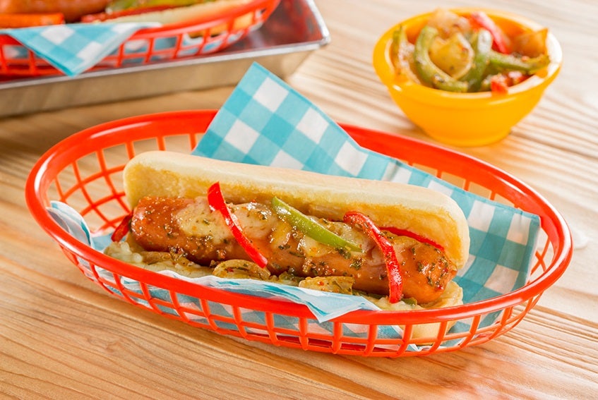 Hot Dog a la Leña
