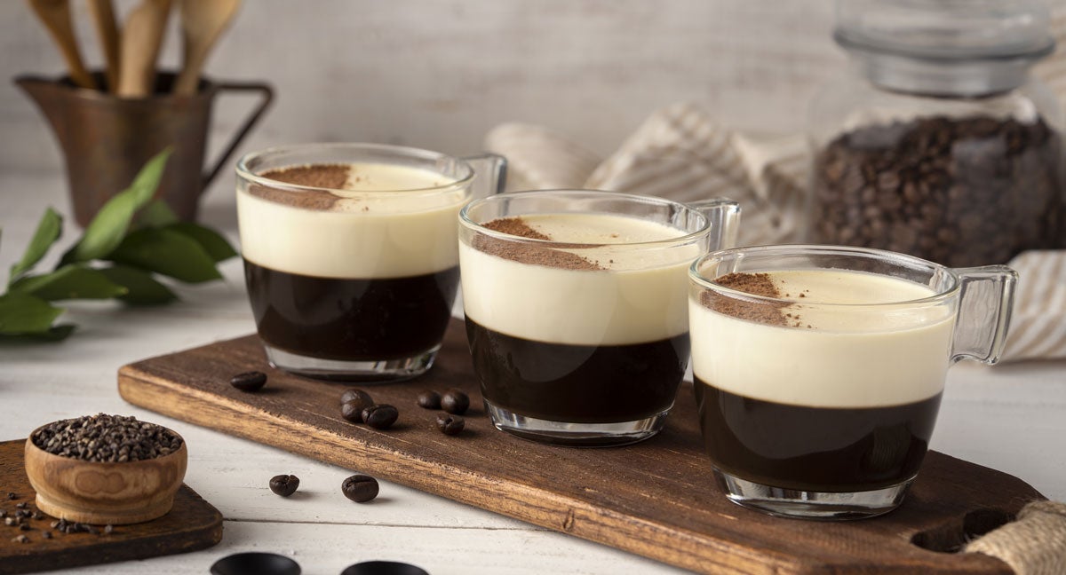 Postre NESCAFÉ® con Leche