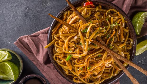 Receta de fideos con salsa de ostras