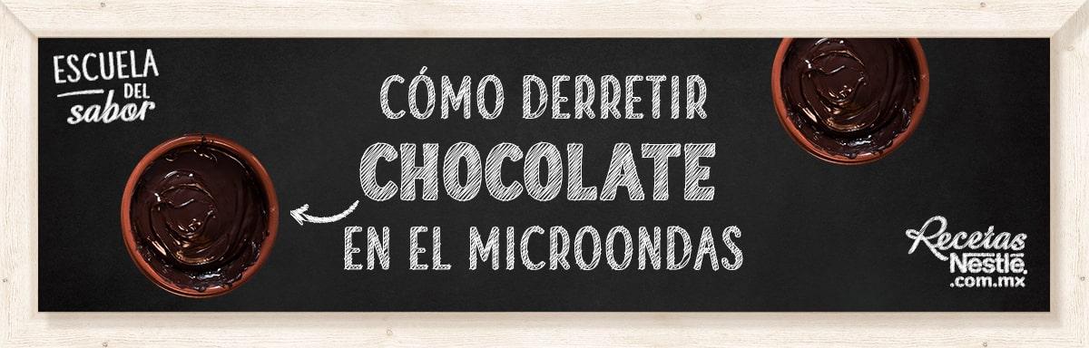 Cómo derretir chocolate en el microondas Cómo derretir chocolate en el microondas