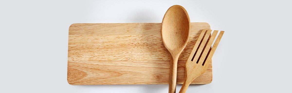 Utensilios de cocina de madera