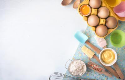  Ingredientes y utensilios para postres 