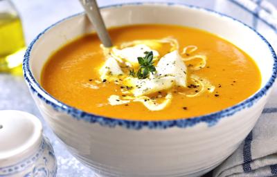 Crema de calabaza, una de las cremas caseras más populares Crema de calabaza, una de las cremas caseras más populares