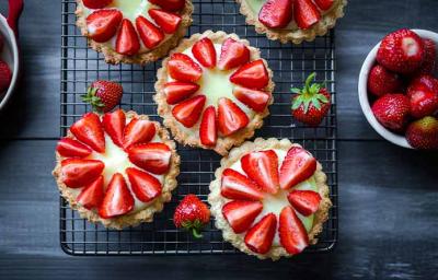 Conservar frutillas en postre Conservar frutillas en postre
