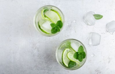 Bebidas con menta