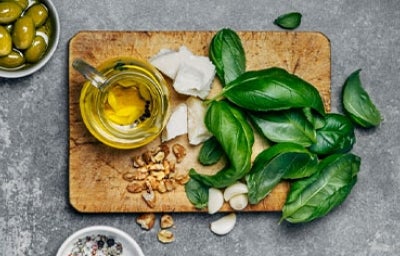 Ingredientes con albahaca 