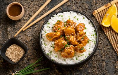 Propiedades sésamo en receta de pollo a la naranja Propiedades sésamo en receta de pollo a la naranja
