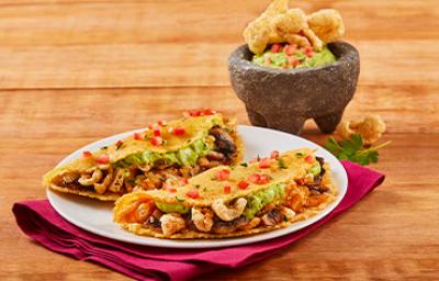 Tacos rellenos de chicharrón. Cómo hacer chicharrón crujiente Tacos rellenos de chicharrón. Cómo hacer chicharrón crujiente