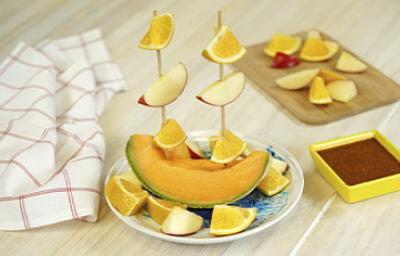 Receta barco y brochetas de melón para aprovechar las propiedades del melón Receta barco y brochetas de melón para aprovechar las propiedades del melón