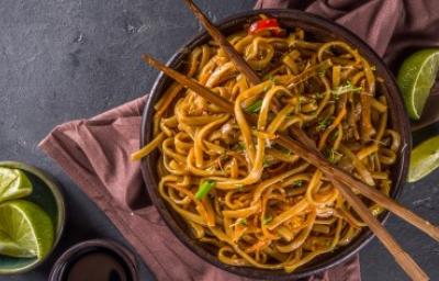 Receta de fideos con salsa de ostras Receta de fideos con salsa de ostras