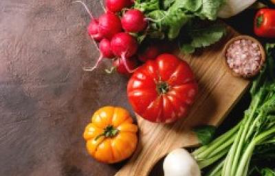 variedad de verduras frescas, hinojo Variedad de verduras frescas, hinojo