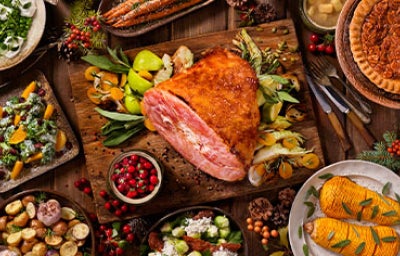 Una deliciosa cena de Nochebuena