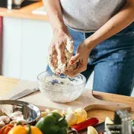 Todos los tipos de calzone se preparan con la misma masa de la pizza.