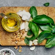 Ingredientes con albahaca 
