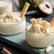 Postre de crema helada, receta con crema de leche 