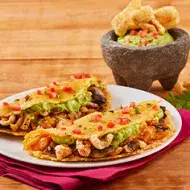 Tacos rellenos de chicharrón. Cómo hacer chicharrón crujiente