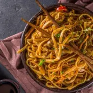 Receta de fideos con salsa de ostras
