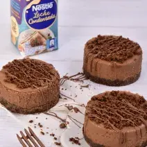 Mini torta Cheescake de chocolate by Maria Nazareth