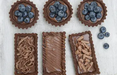 Tarteletas de Chocolate Tarteletas de Chocolate