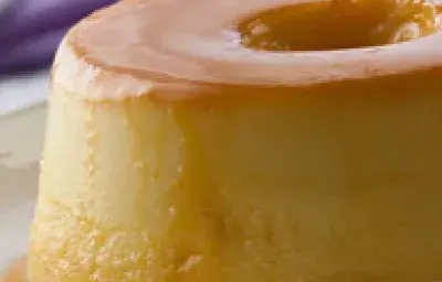 Flan de Naranja