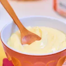Crema pastelera sin lactosa