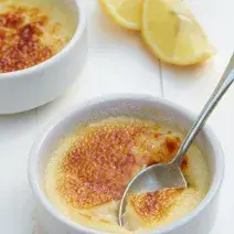Créme Brûlée al limón