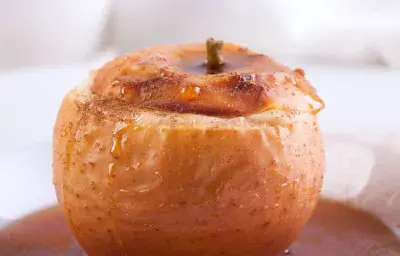 Manzana rellena Manzana rellena