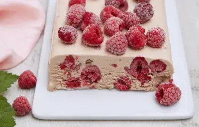 Terrina de chocolate y frambuesa