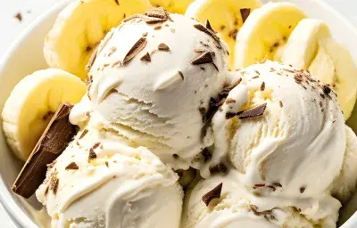 Helado de banana Helado de banana