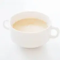 Sopa de Chocolate Blanco