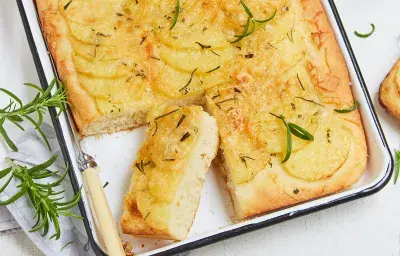 Focaccia de Papas Focaccia de Papas