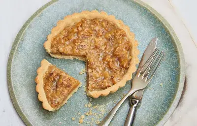 Pie de nueces Pie de nueces