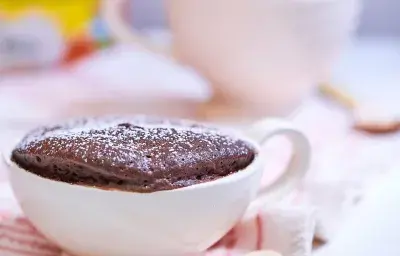 Mug Cake sin lactosa