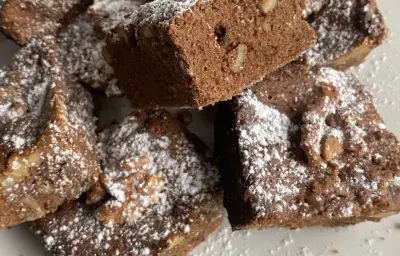Brownies sin manteca Brownies sin manteca