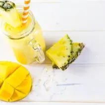 Smoothie de ananá y mango