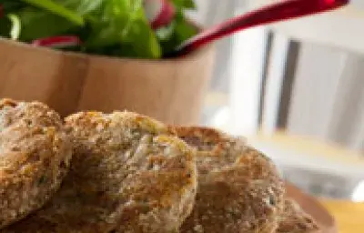 Hamburguesas con pure en copos Hamburguesas con pure en copos