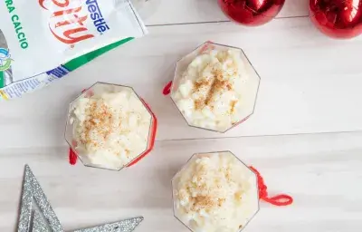 Arroz con leche navideño Arroz con leche navideño