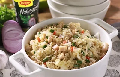 Arroz con Vegetales Tipo Oriental