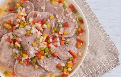 Lengua a la vinagreta